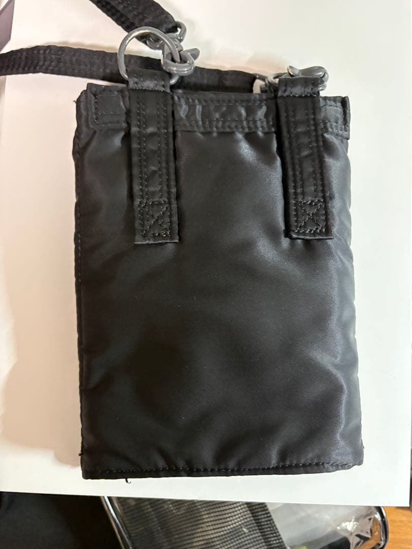 PORTER ブラック ドラムバッグとミニショルダーの2点セット