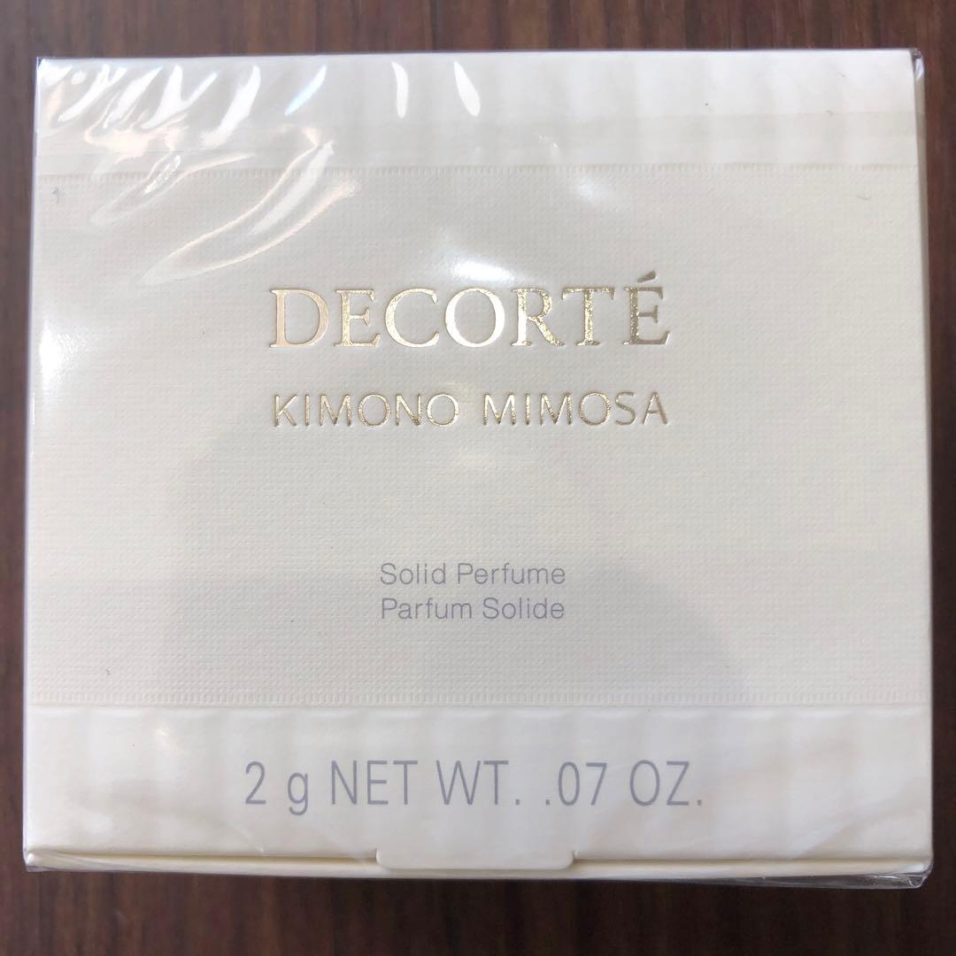 限定品　コスメデコルテ　ミモザソリッドパフューム2g 新品未開封送料込み
