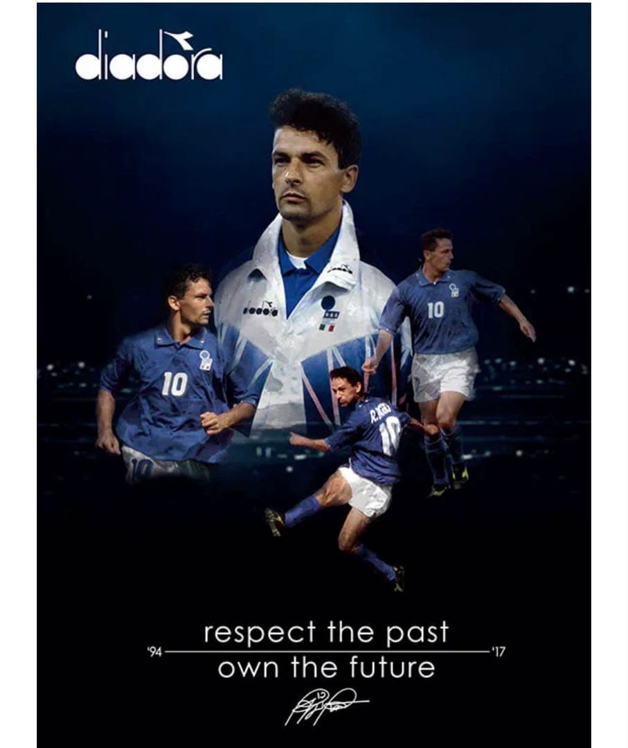 【XL】希少1994ワールドカップ USA イタリア代表 ディアドラ バッジョ