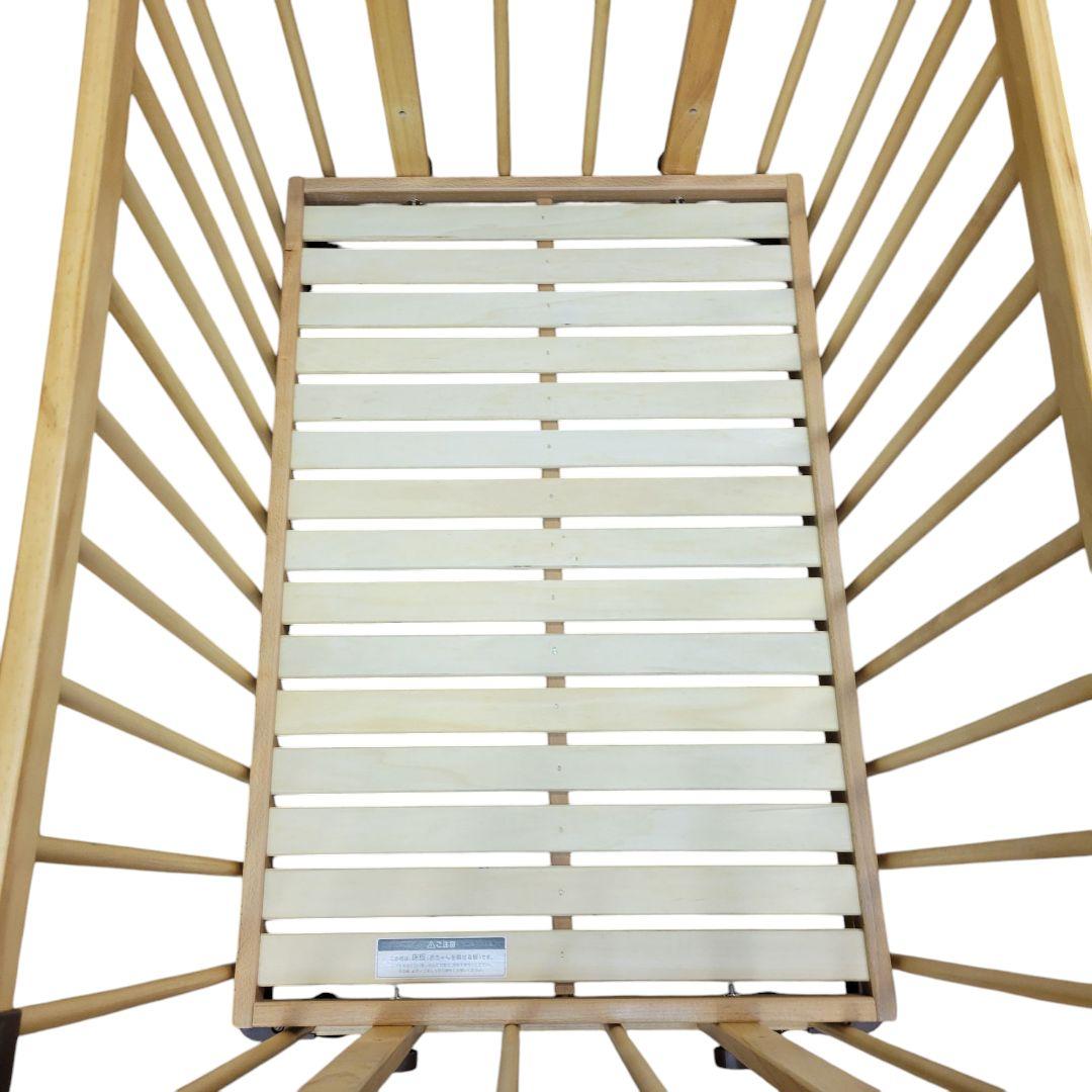 ❤美品✨ファルスカ✨ベビーベッド✨ミニジョイントベッド✨木製✨