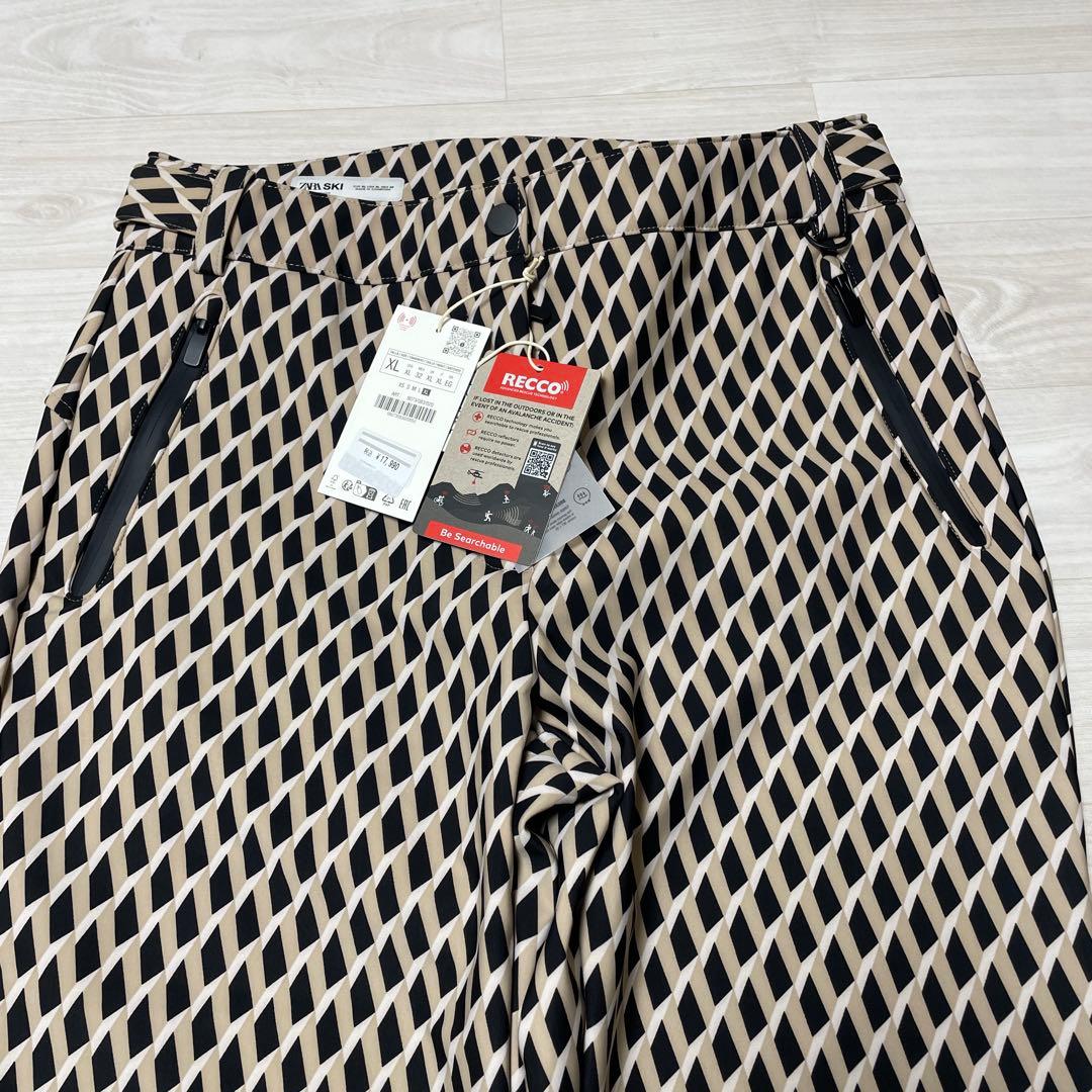 未使用 ZARA ザラ Ski XL スキーパンツ RECCO タグ付き