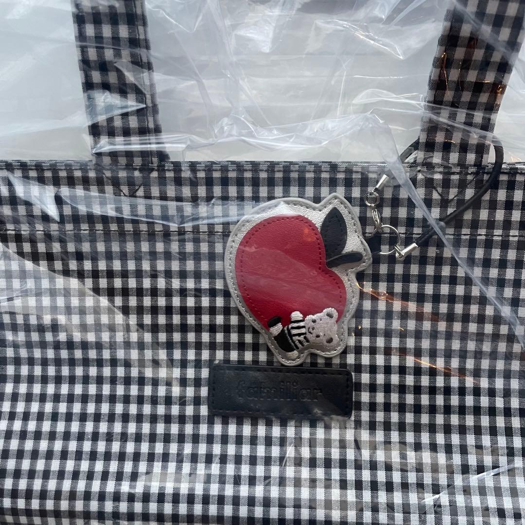 【新品・未開封】ファミリア ギンガムチェック トートバッグ A4対応