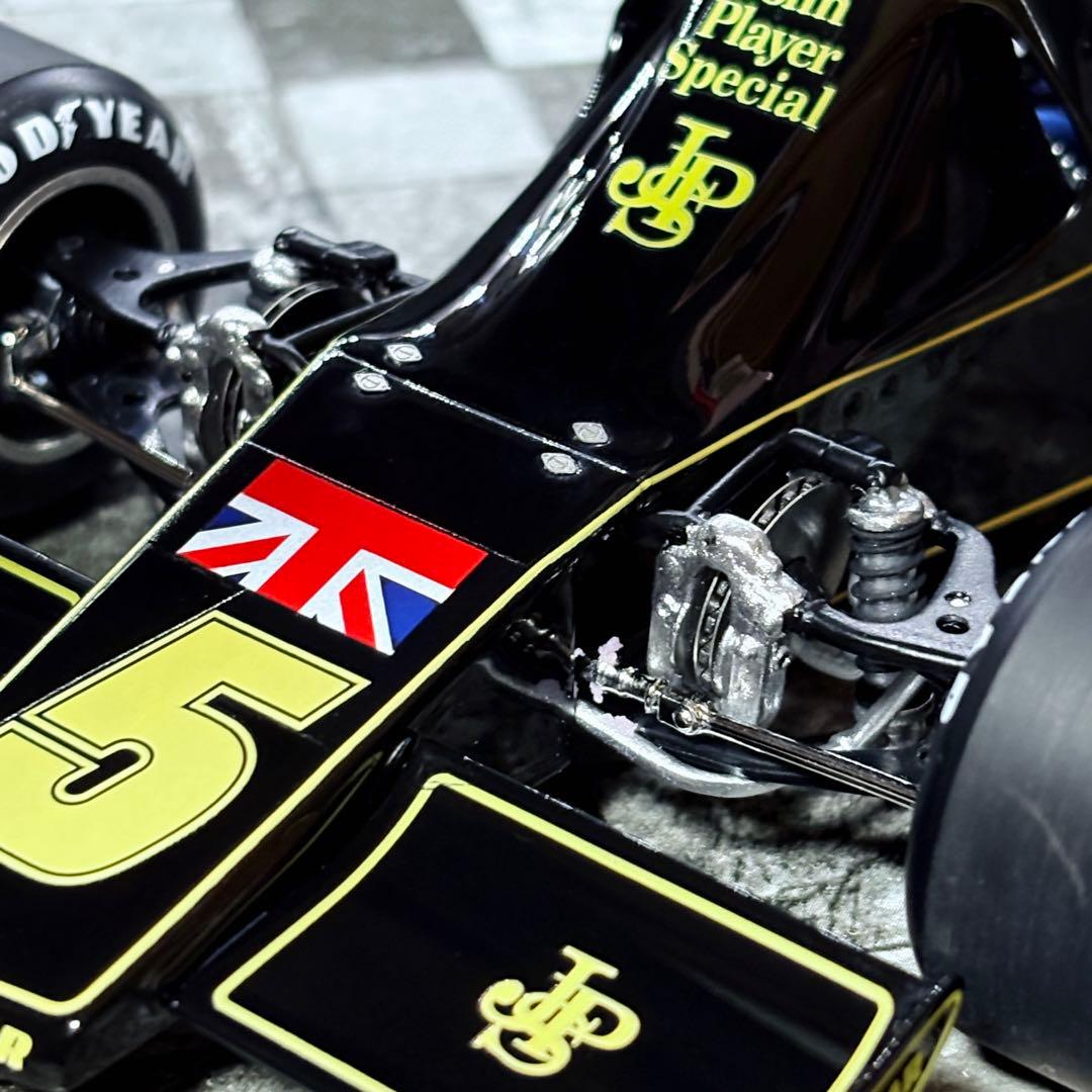 デカール加工品 1/18 GPreplicas ロータス 77 R.ピーターソン