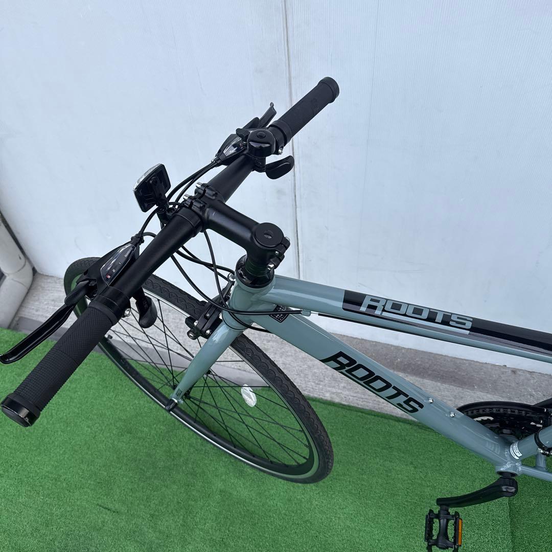 ROOTS クロスバイク Mサイズ　美品 ブルー