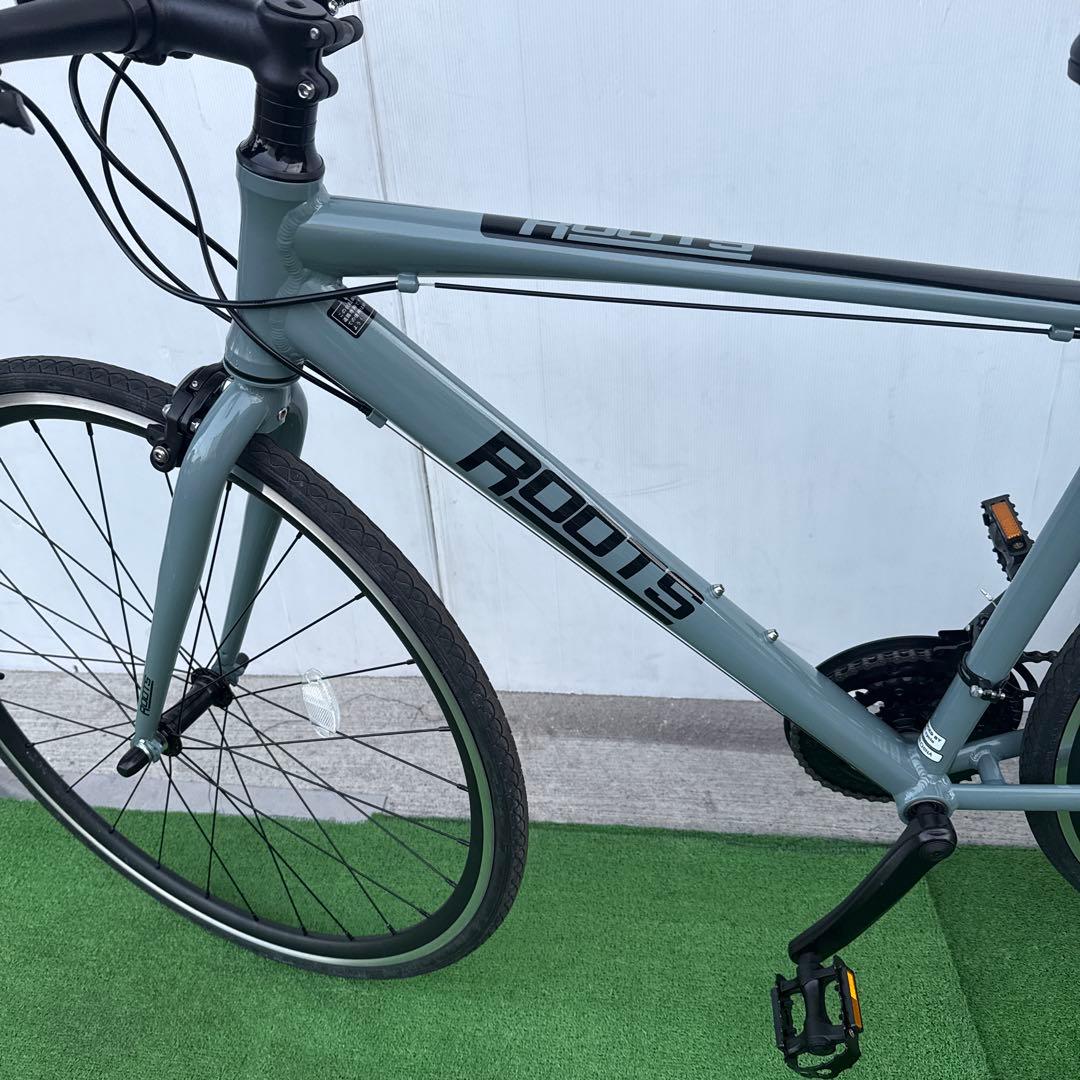 ROOTS クロスバイク Mサイズ　美品 ブルー