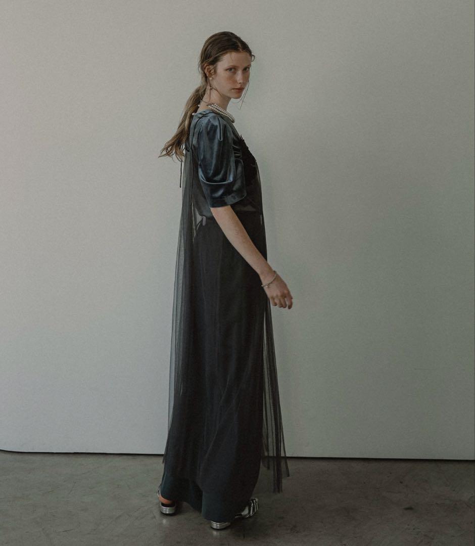 【みみちゃん】et.UNiVER Layered velor dress