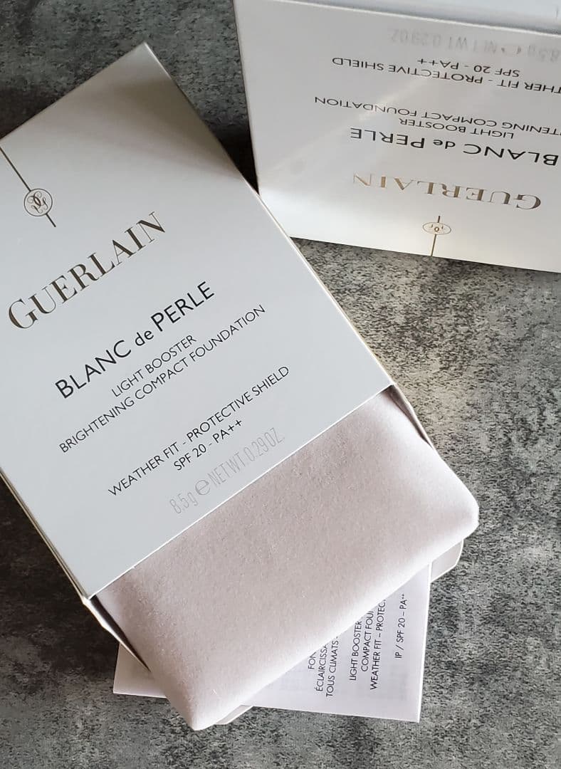 ゲラン パウダーファンデーション ペルルブラン 01 二個セット