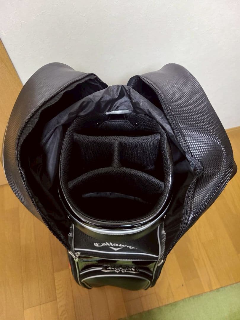 Callaway XHOT キャディバッグ 9型 黒/赤