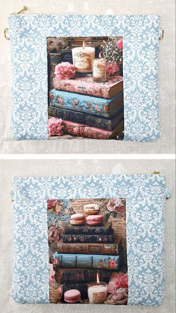 ayumi様⑨ブックカバー、ショルダー、ランチョンマット、ウォールポケット