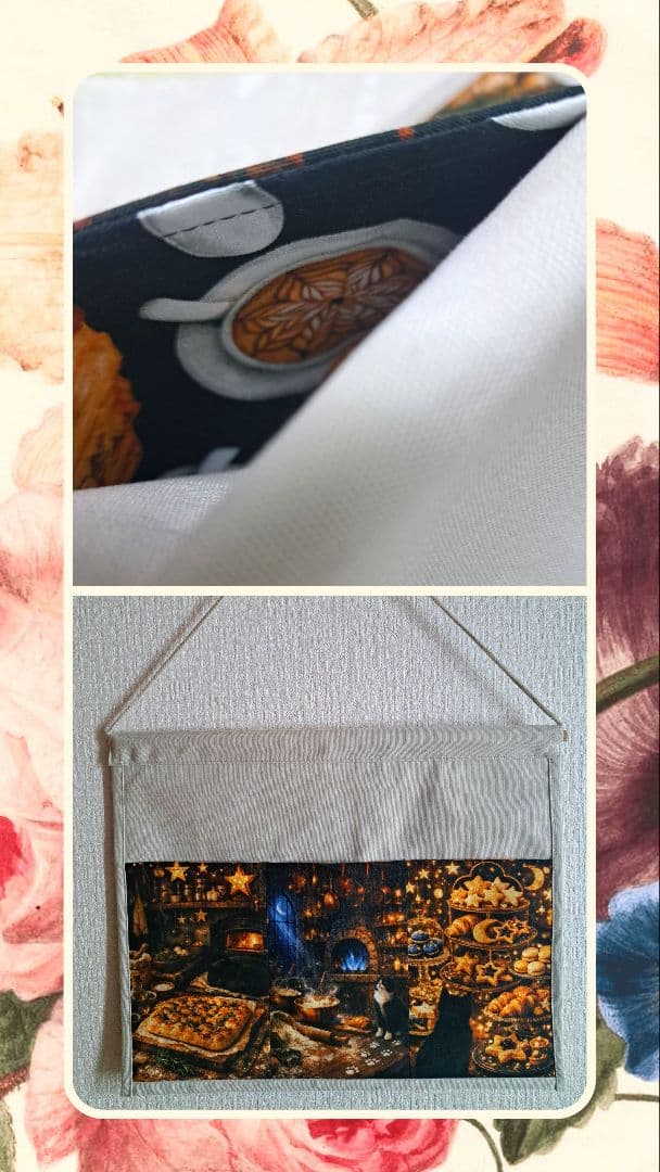 ayumi様⑨ブックカバー、ショルダー、ランチョンマット、ウォールポケット