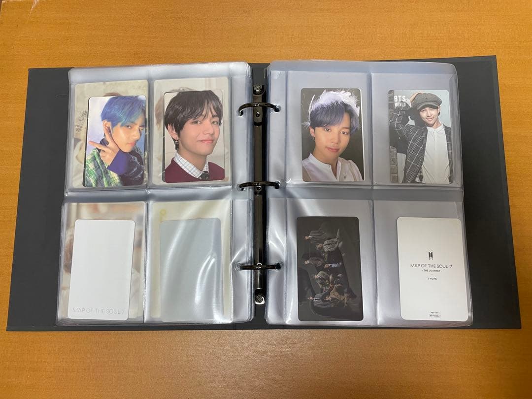 BTS 公式トレカ＆フォトカード バインダー セット