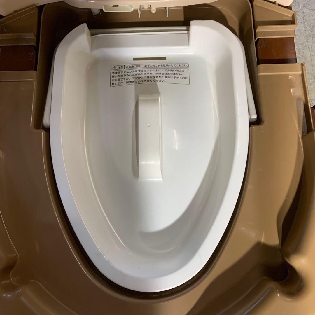 J910 Panasonic ウォシュレット ポータブルトイレ アルコール除菌済