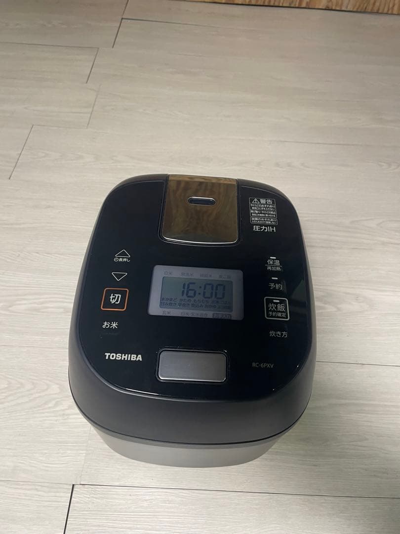 2025年製 TOSHIBA 炊飯器 RC-6PXV 3合炊き