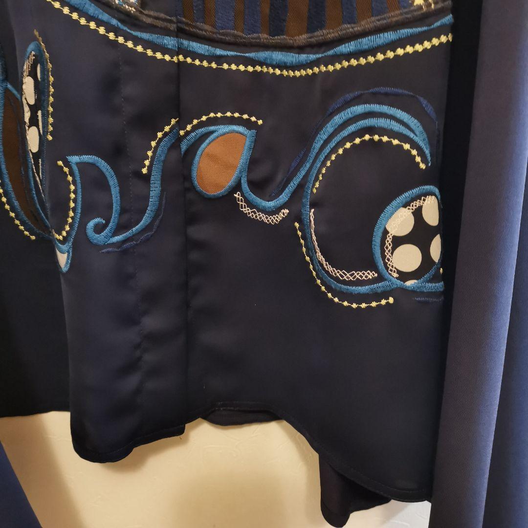 【美品】トクコプルミエヴォル　ネイビーチュニック