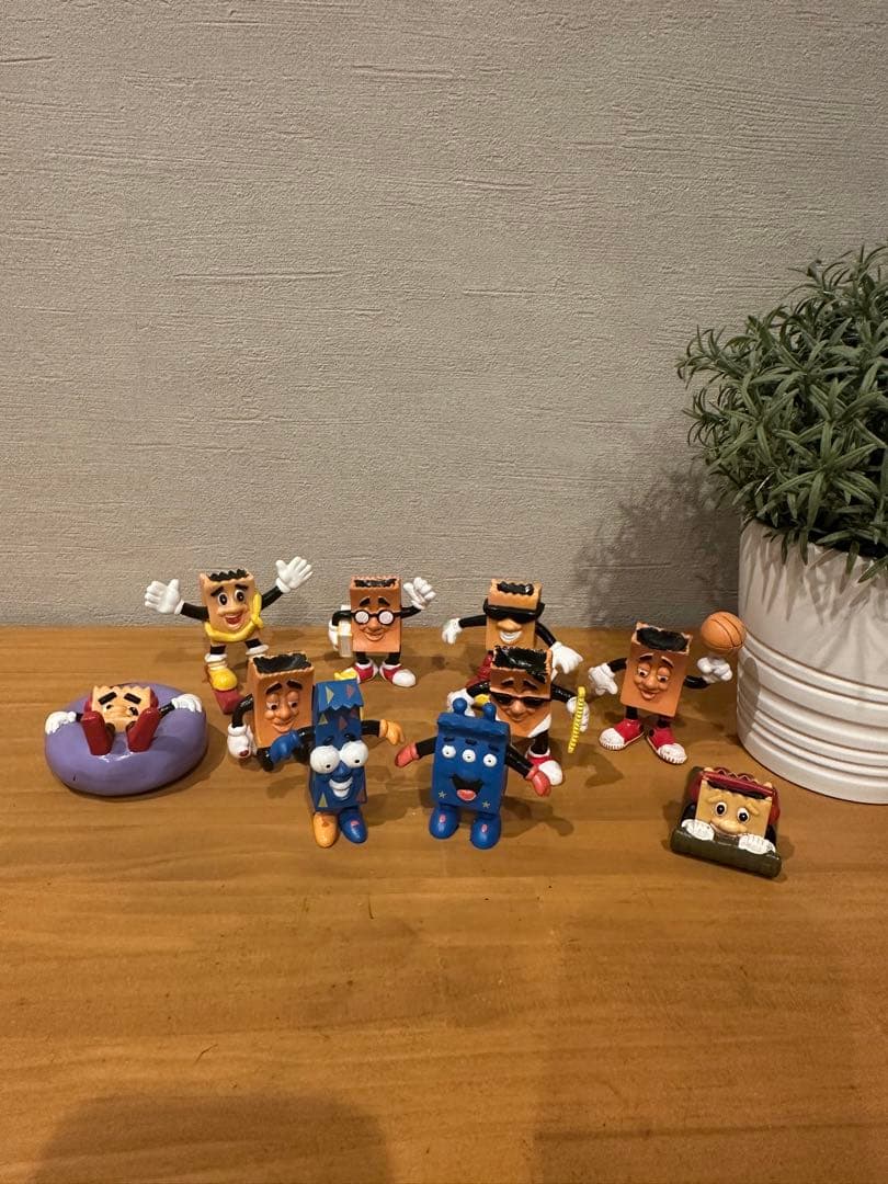 超レア　ソニックドライブイン　ミールトイ10種　ブルーブラウンバッグ
ビンテージ