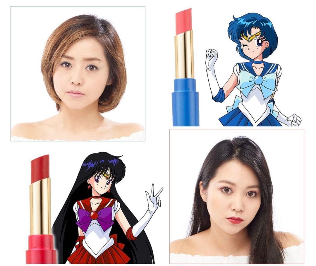 ●新品同様● セーラームーンメイクアップモイスチャールージュ全色セット