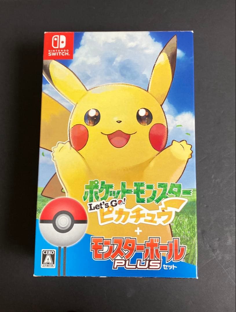 ニンテンドースイッチ　ポケットモンスター　Let'sGO！　ピカチュウ（限定版）