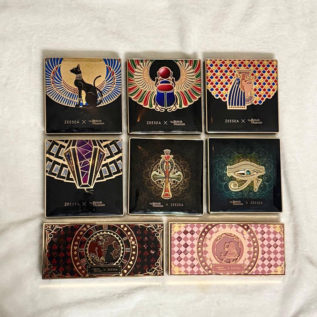 ZEESEA ズーシー アイシャドウパレット 8種