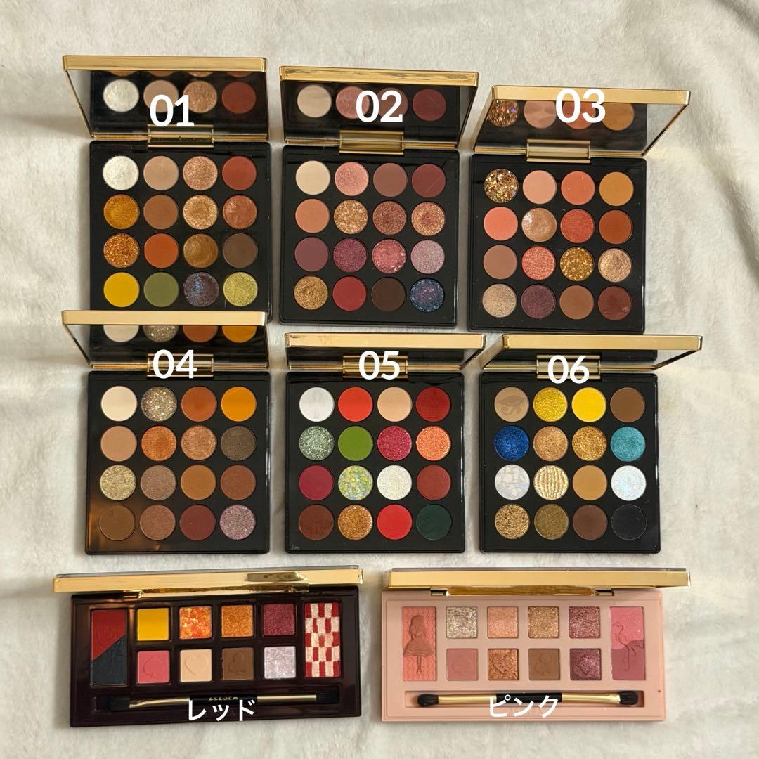 ZEESEA ズーシー アイシャドウパレット 8種