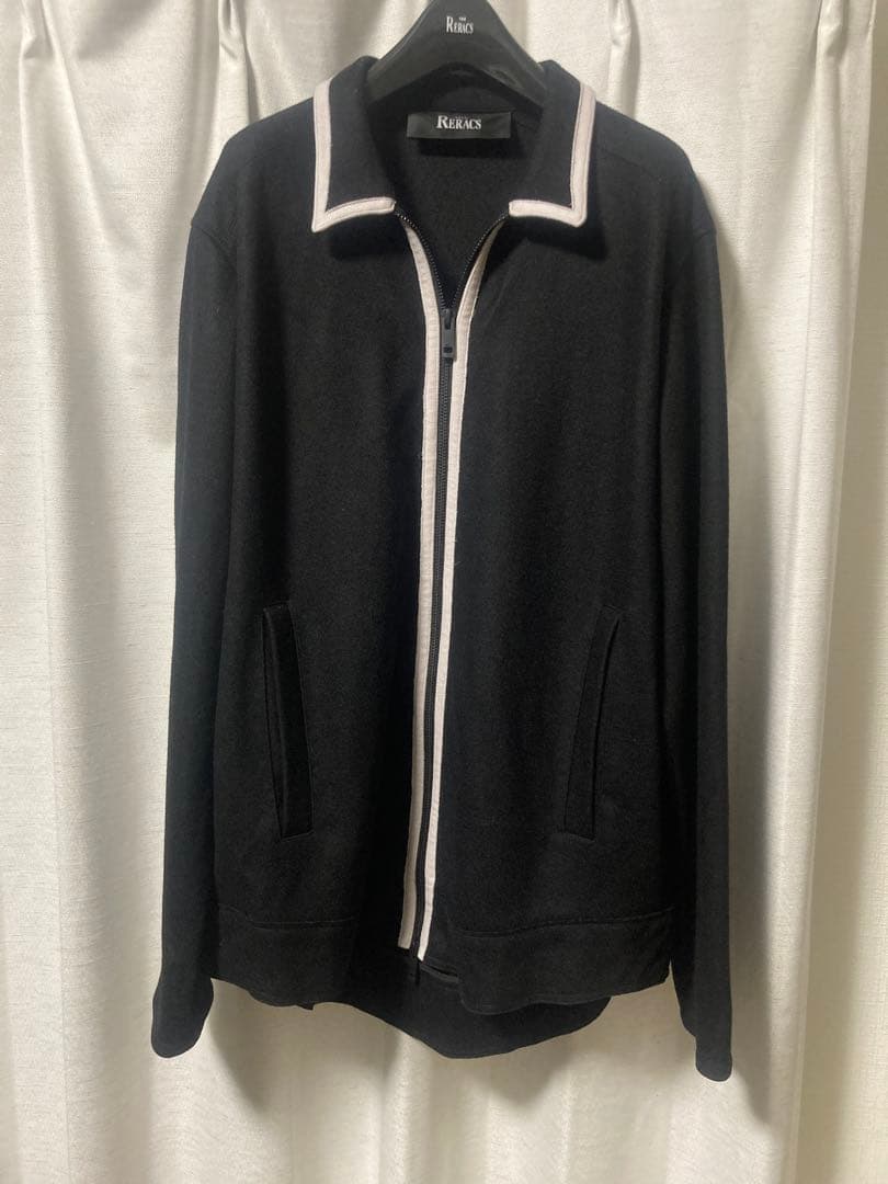 THE RERACS 美品　LINE WOOL SHIRTS 48