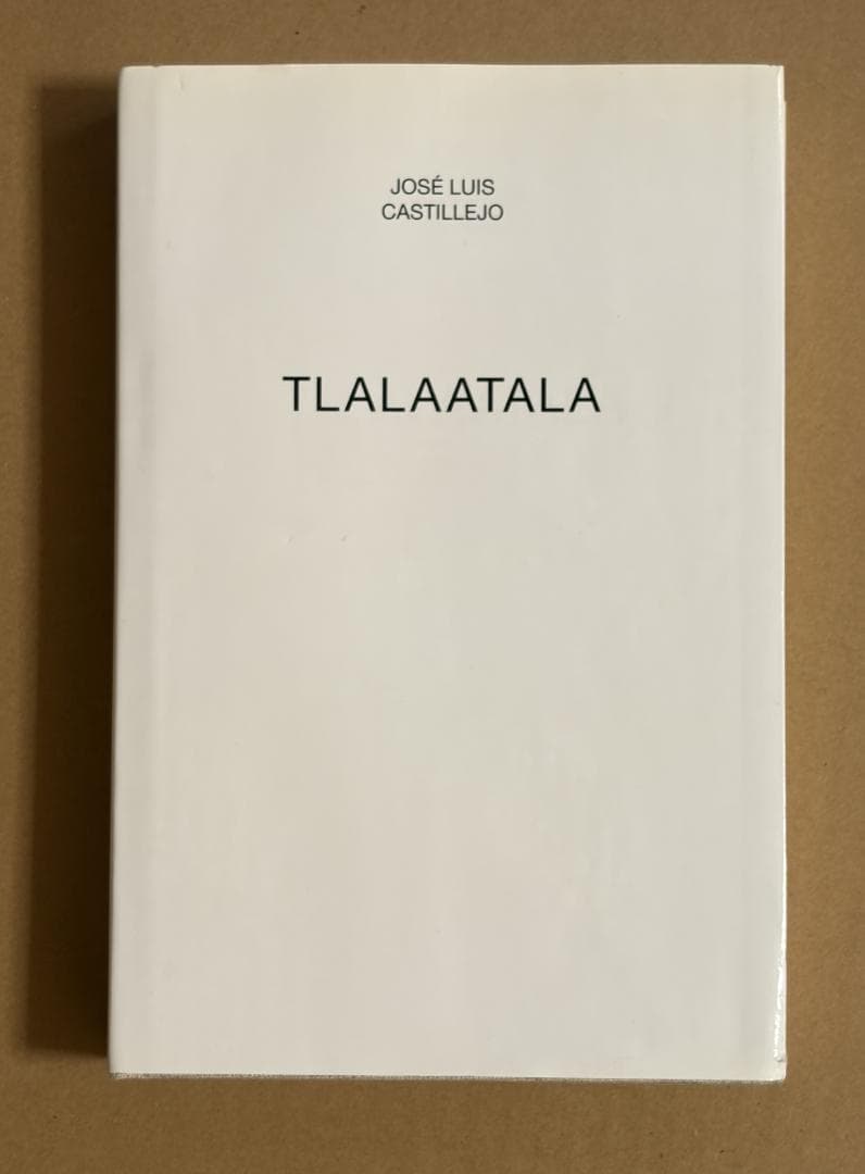 洋楽 LP+Book Jose Luis Castillejo Tlalaatala