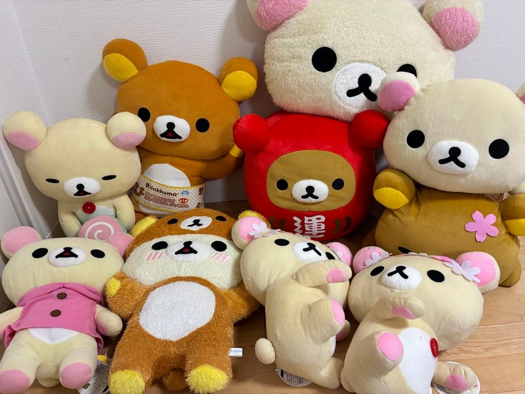 san-x　リラックマ コリラックマ　ぬいぐるみ 10体セット