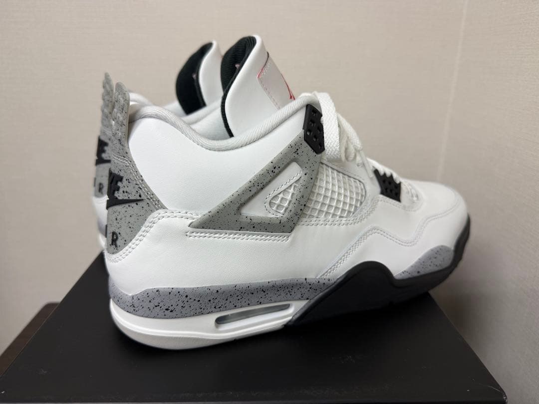 ■ 室内試着のみAIR JORDAN4 OG白灰黒 新品同様US11 29㎝