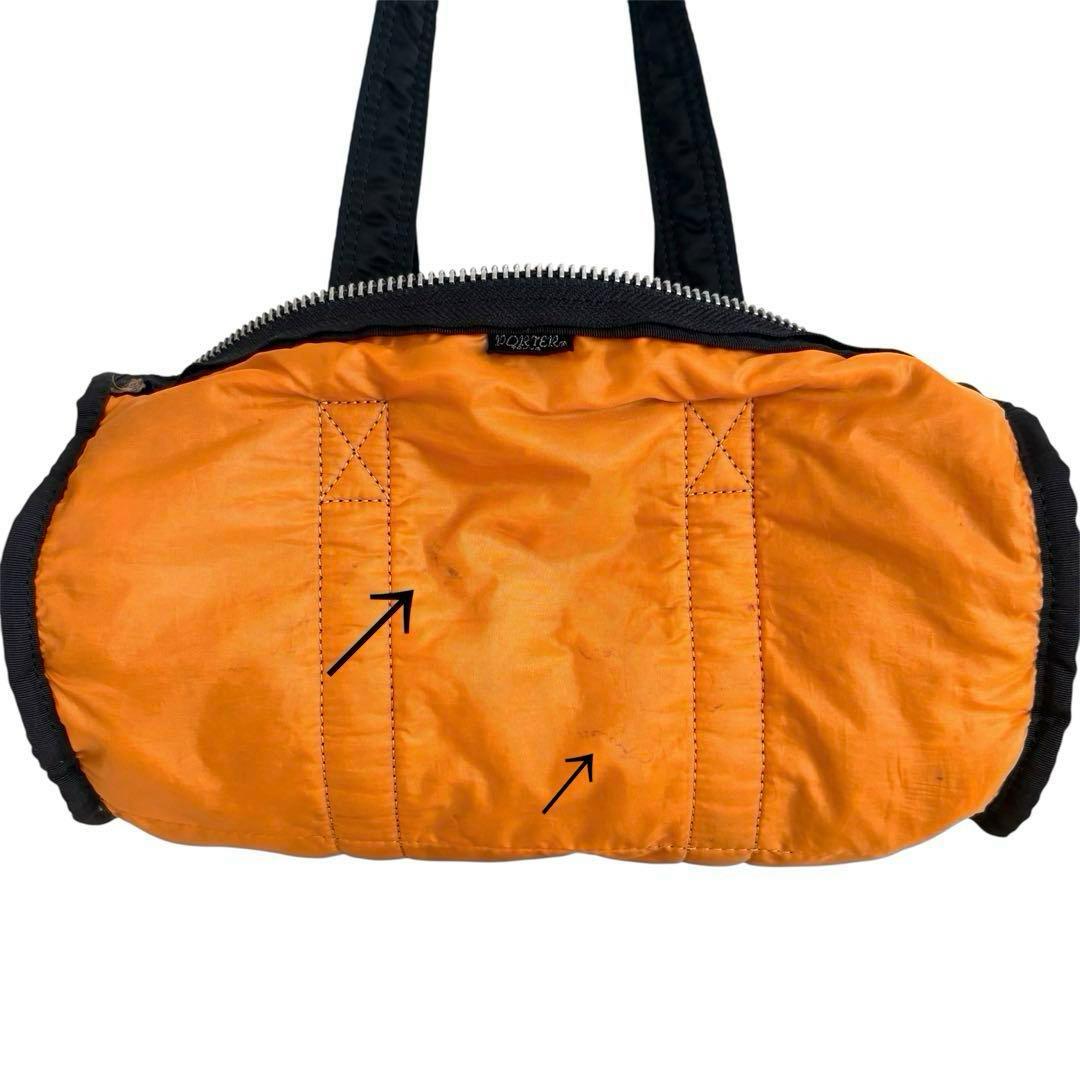 希少✨廃盤品 PORTER TANKER ミニボストンバッグ ドラム型 黒