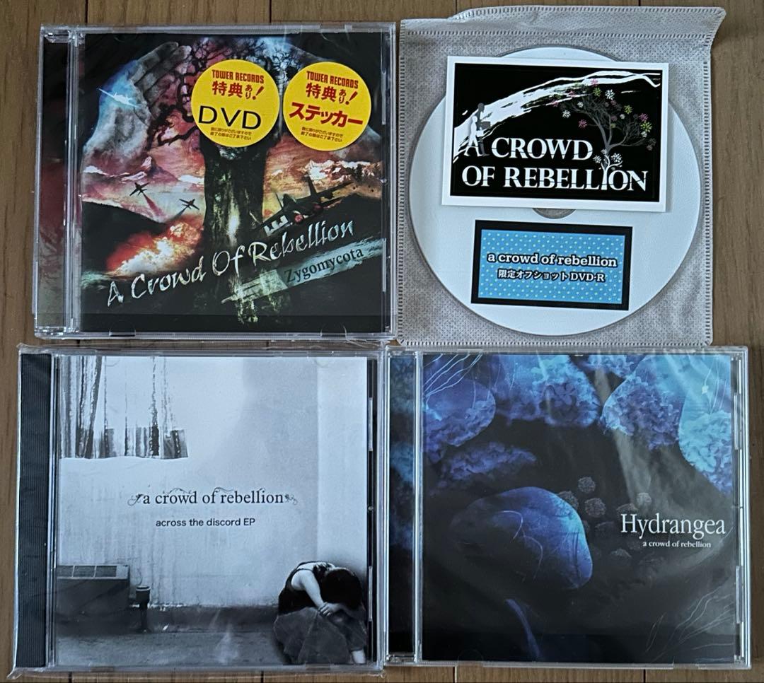 a crowd of rebellion レア 廃盤 CD 音源 DVD