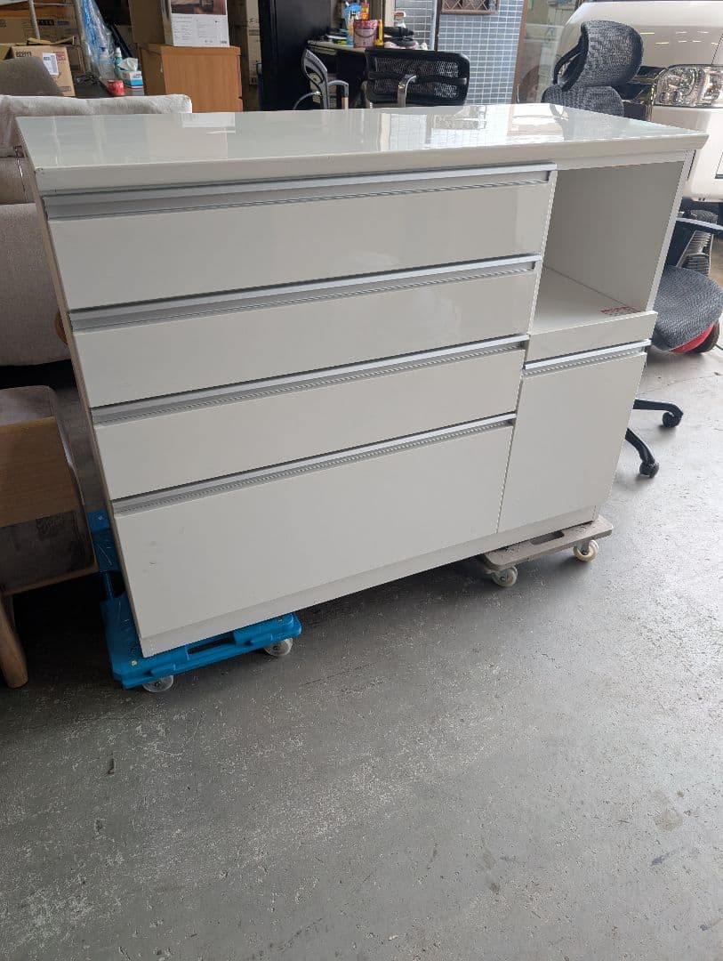 【引取り専用】ニトリ　キッチンカウンター　キッチンキャビネット幅120㎝