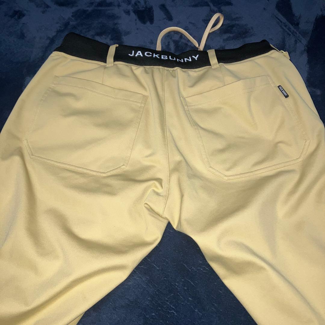 極美品 ジャックバニー 裏フリース 防寒 防風 ロングパンツ 撥水 ストレッチ