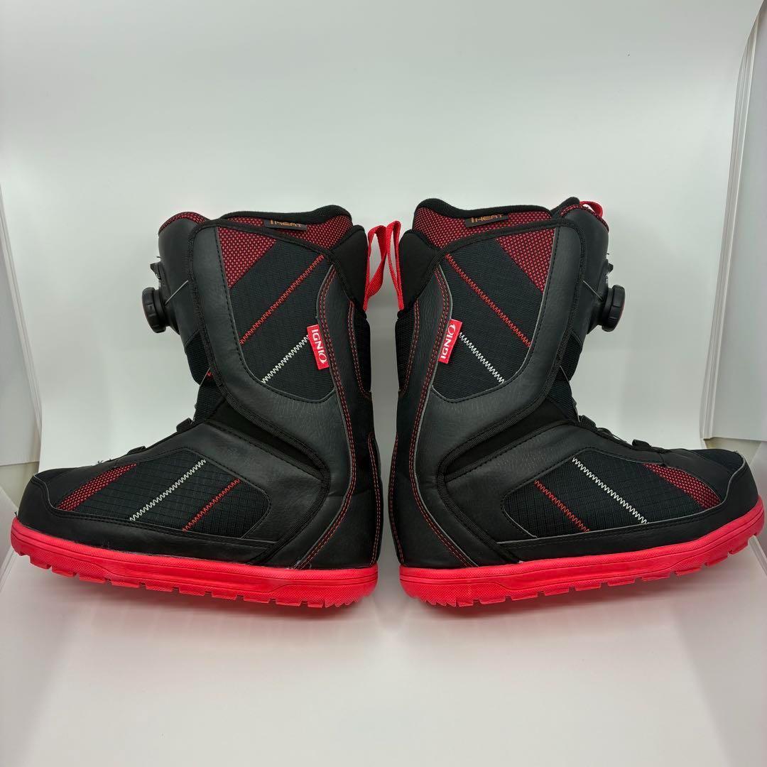 【美品】IGNIO スノーボード ブーツ BOA ダイヤル式 24cm ブラック
