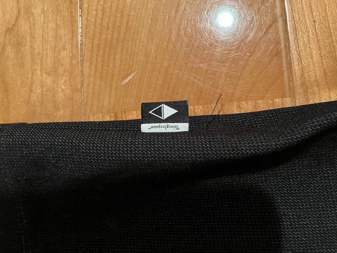 美品！風を通しにくい素材　マークアンドロナ　TR メンズポロ Mブラック