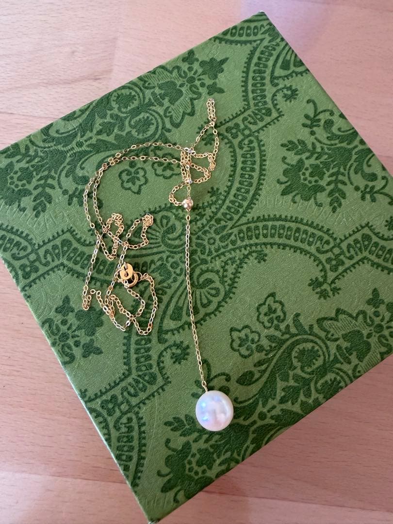 18k海水あこや真珠ネックレス