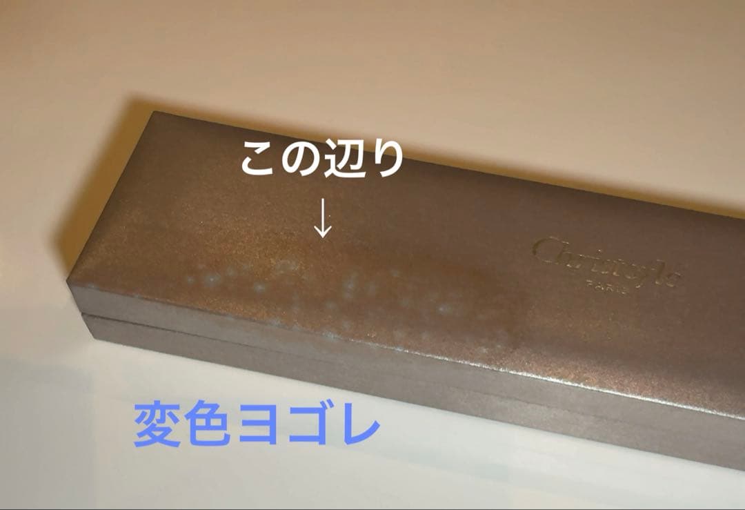 ブロン　クリストフル⭐️テーブルナイフ 専用ケース付き　未使用中古品