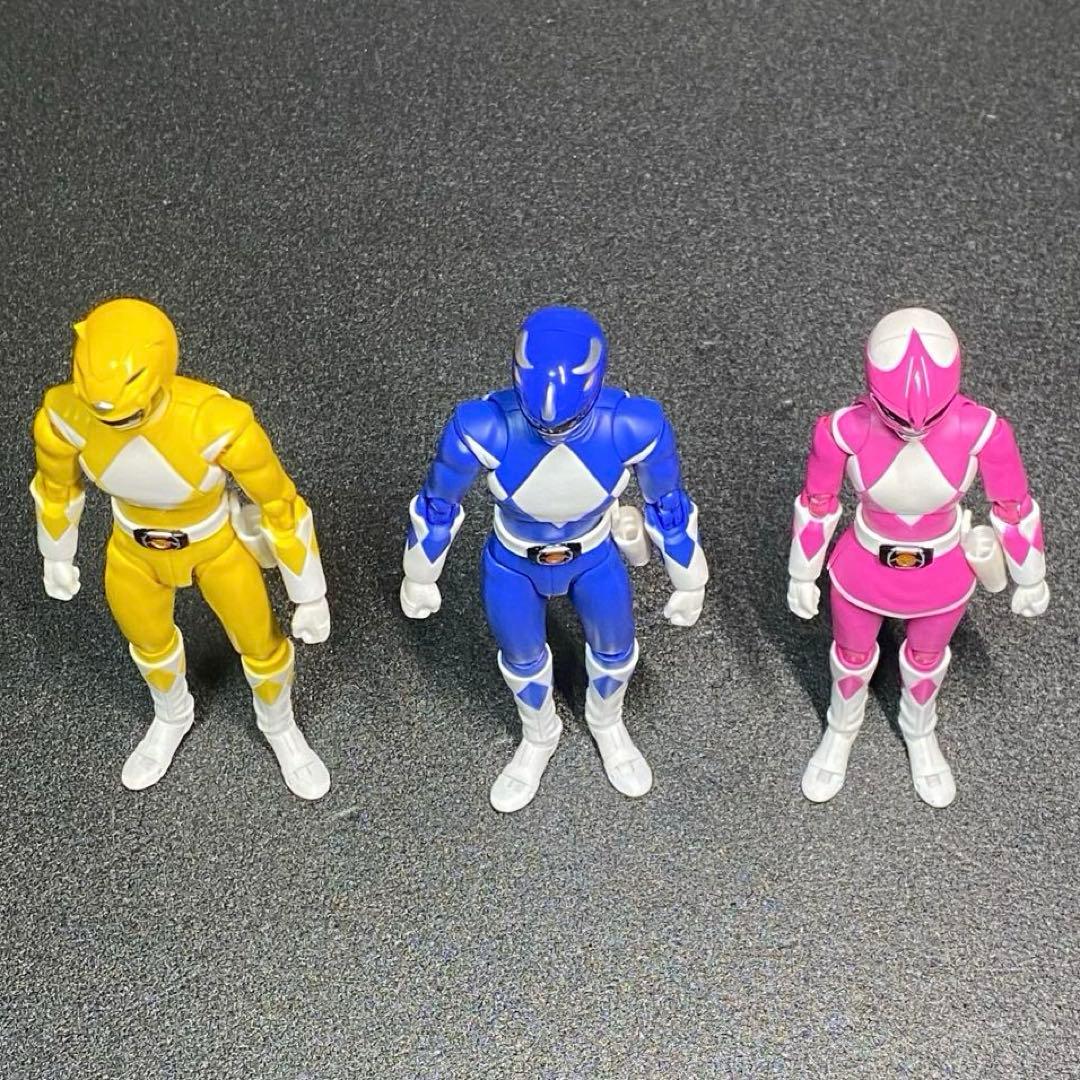 3種セット トリケラレンジャー タイガーレンジャー プテラレンジャー SHF