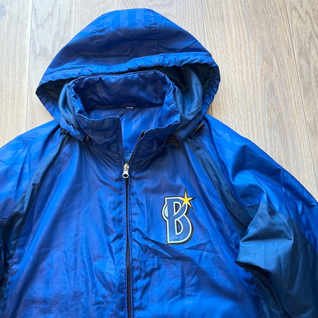 希少レア 横浜DeNAベイスターズ 中綿ジャケット L フード脱着可能