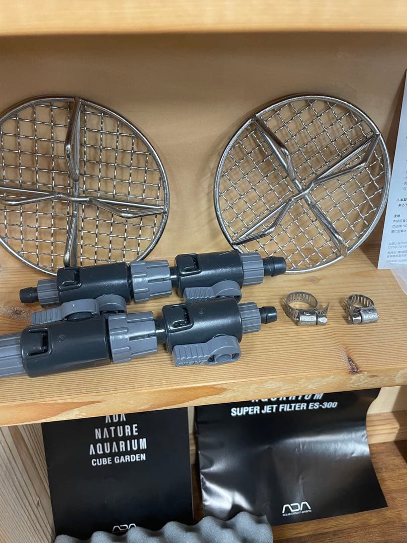 ADA スーパージェットフィルター 吸水排水パイプ付 ES-300 リリィタイプ