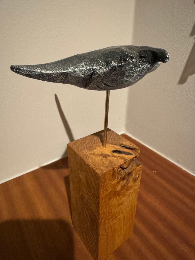 苔むす木工 kokemoku 木製台座付き 極美品