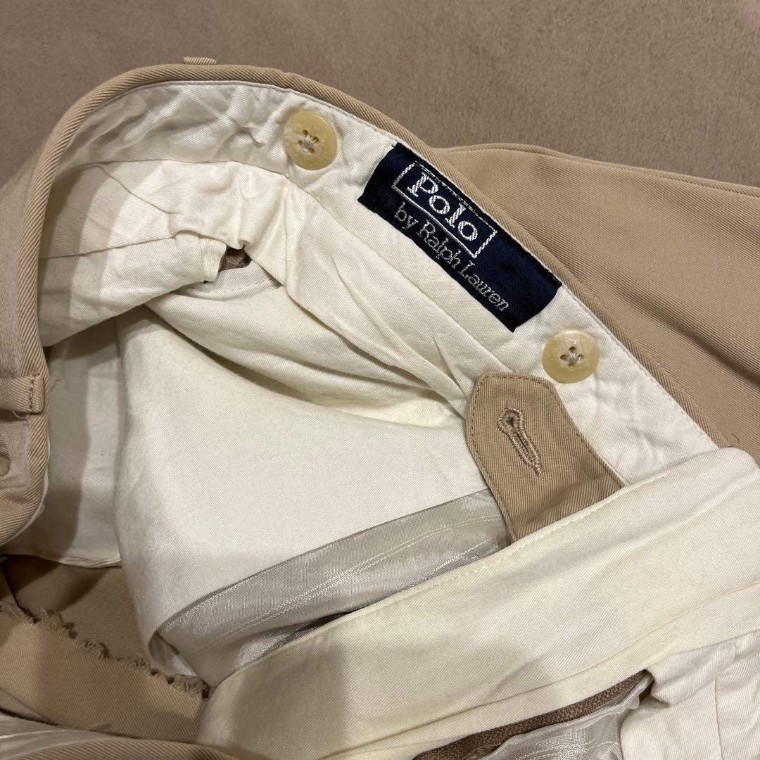 Polo by Ralph Lauren ベージュ スラックス