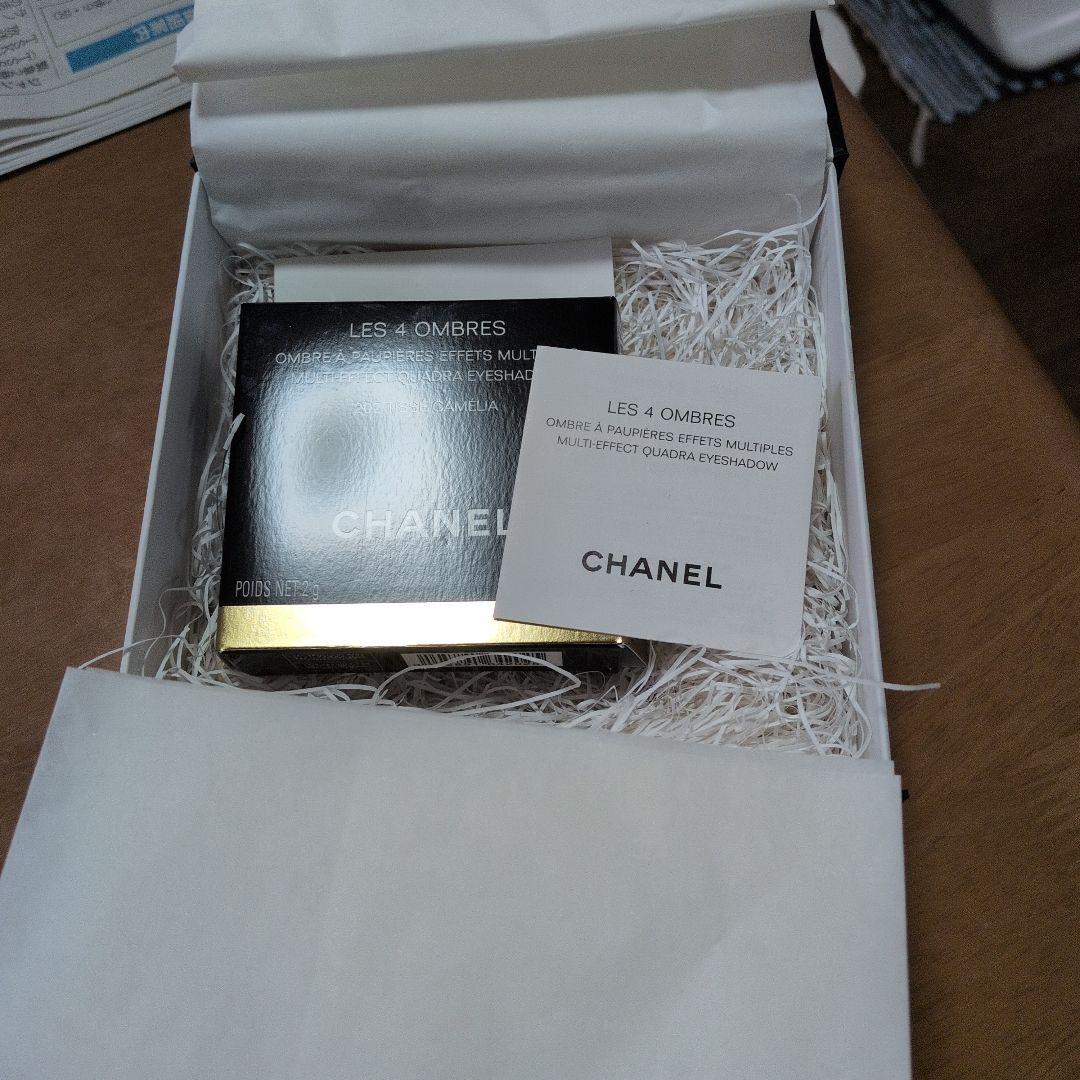 CHANEL LES 4 OMBRES 202 Tissé Camélia