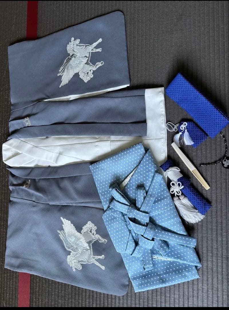 益若つばさプロデュース 七五三 5歳男の子用袴セット ペガサス