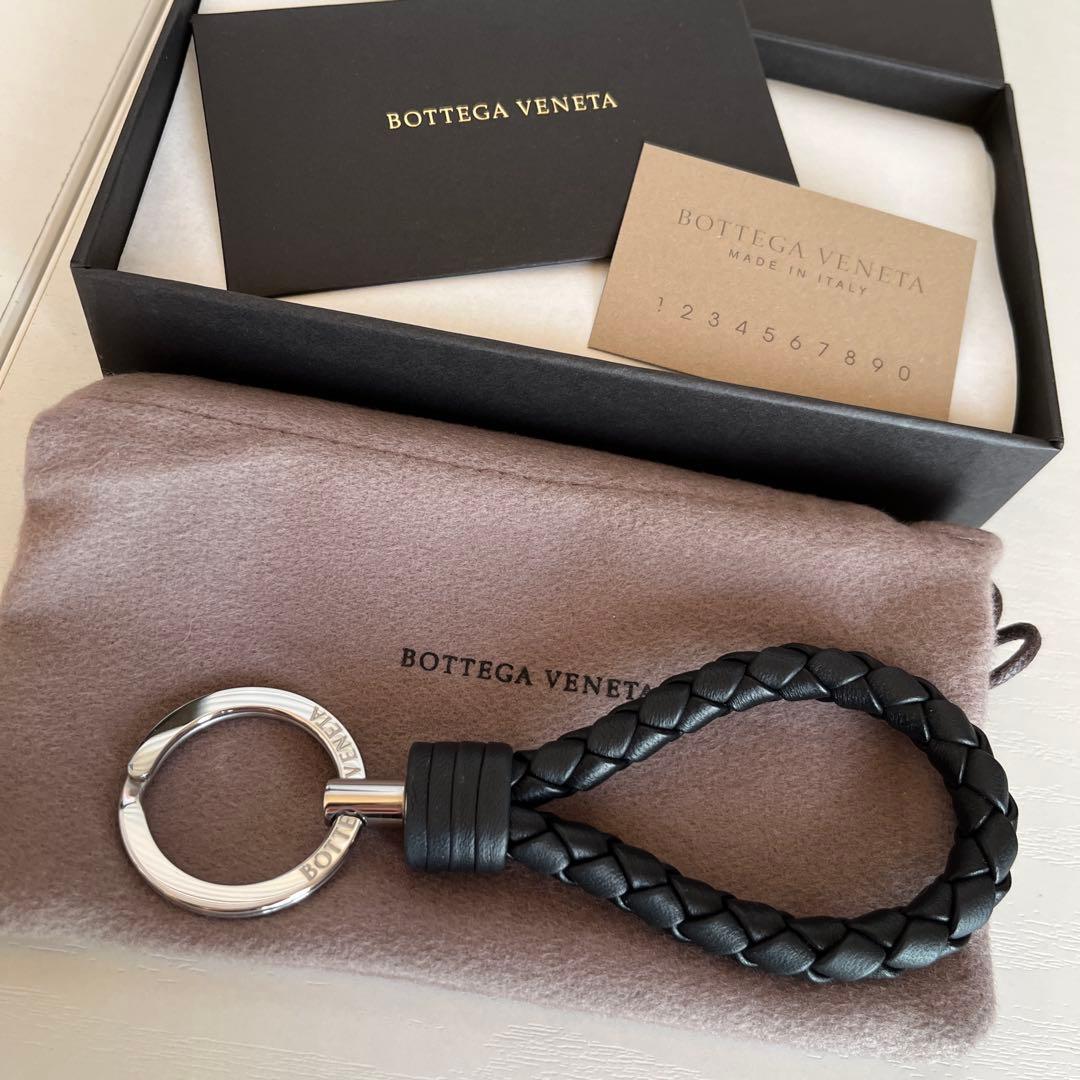 新品・未使用　Bottega Veneta レザーキーリング
