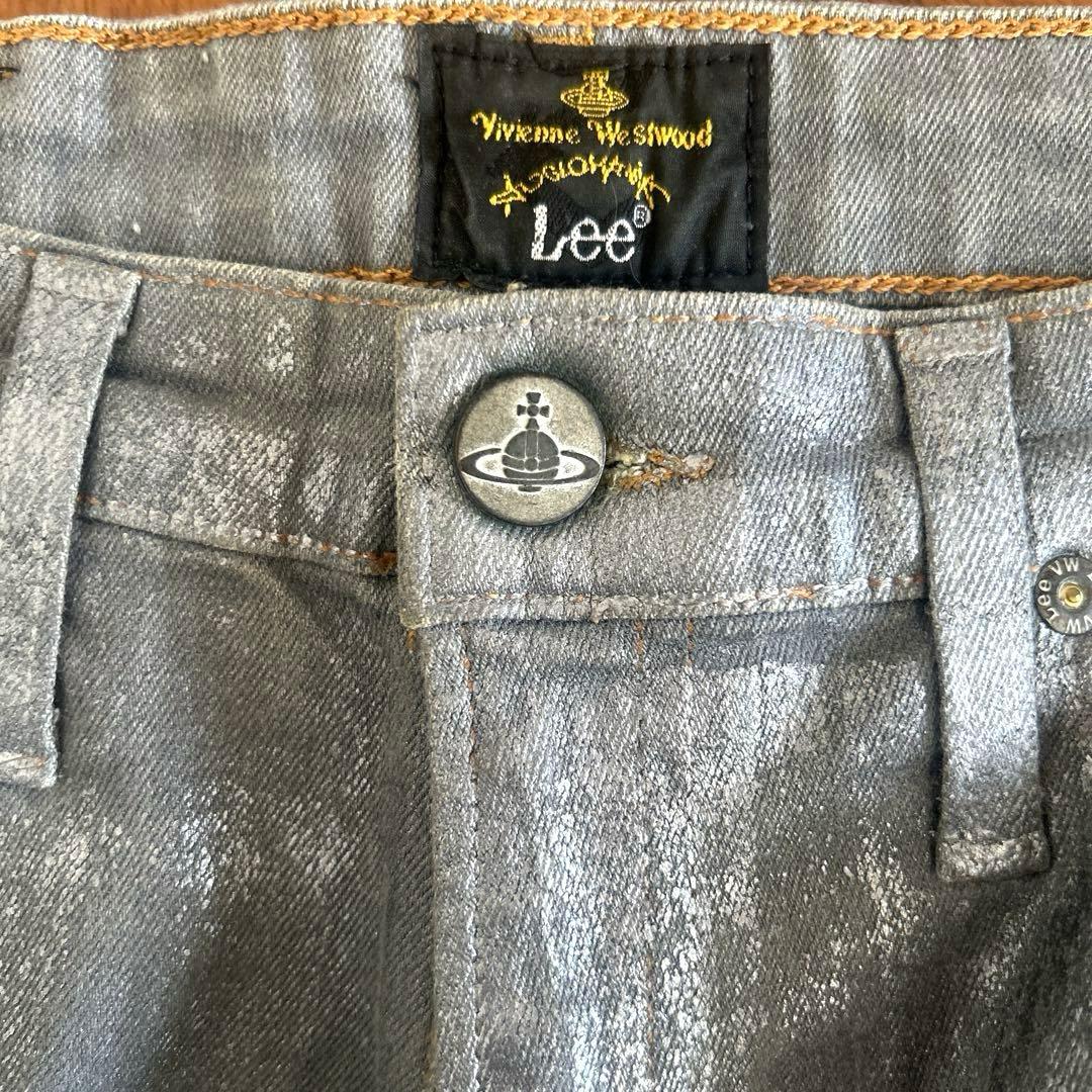 Vivienne Westwood Leeコラボデニムショートパンツ シルバー