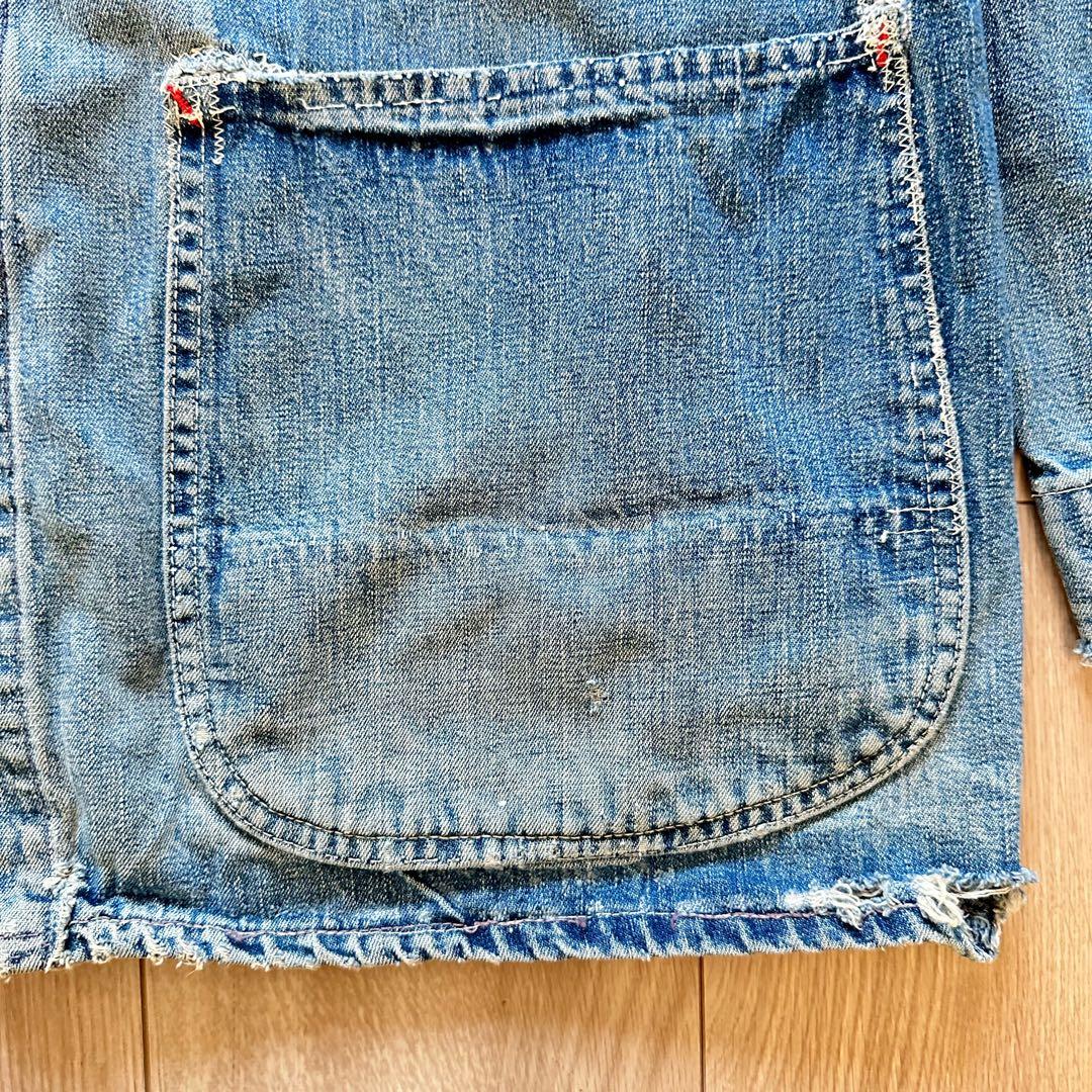 サボってん様50s〜60s PAY-DAY ヴィンテージ デニムカバーオール／