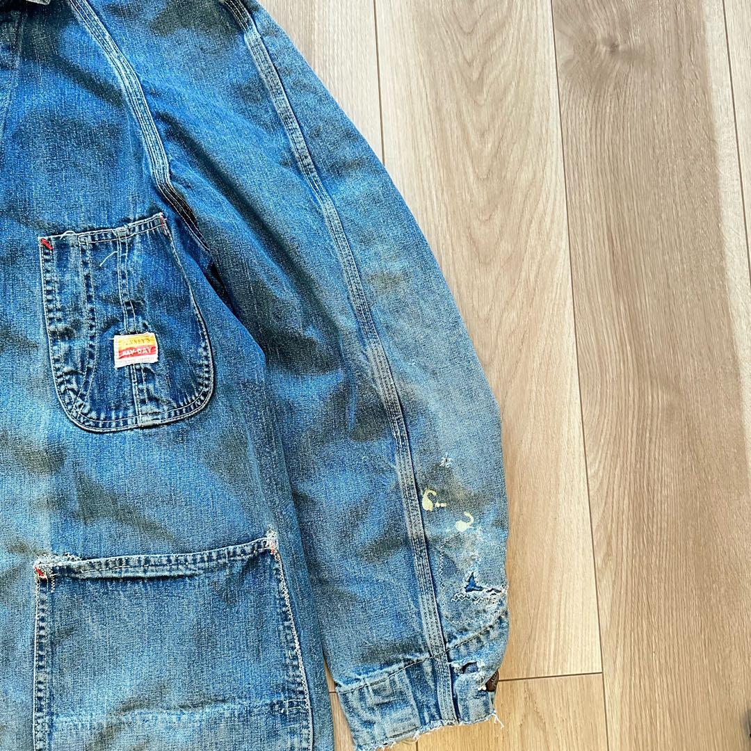 サボってん様50s〜60s PAY-DAY ヴィンテージ デニムカバーオール／