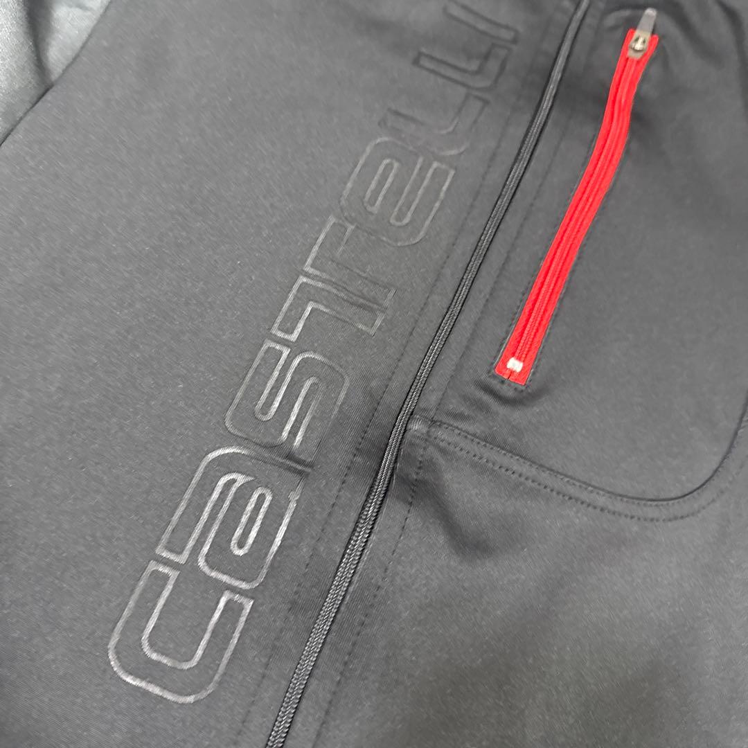 美品　CASTELLI WINDSTOPPER サイクルジャケット