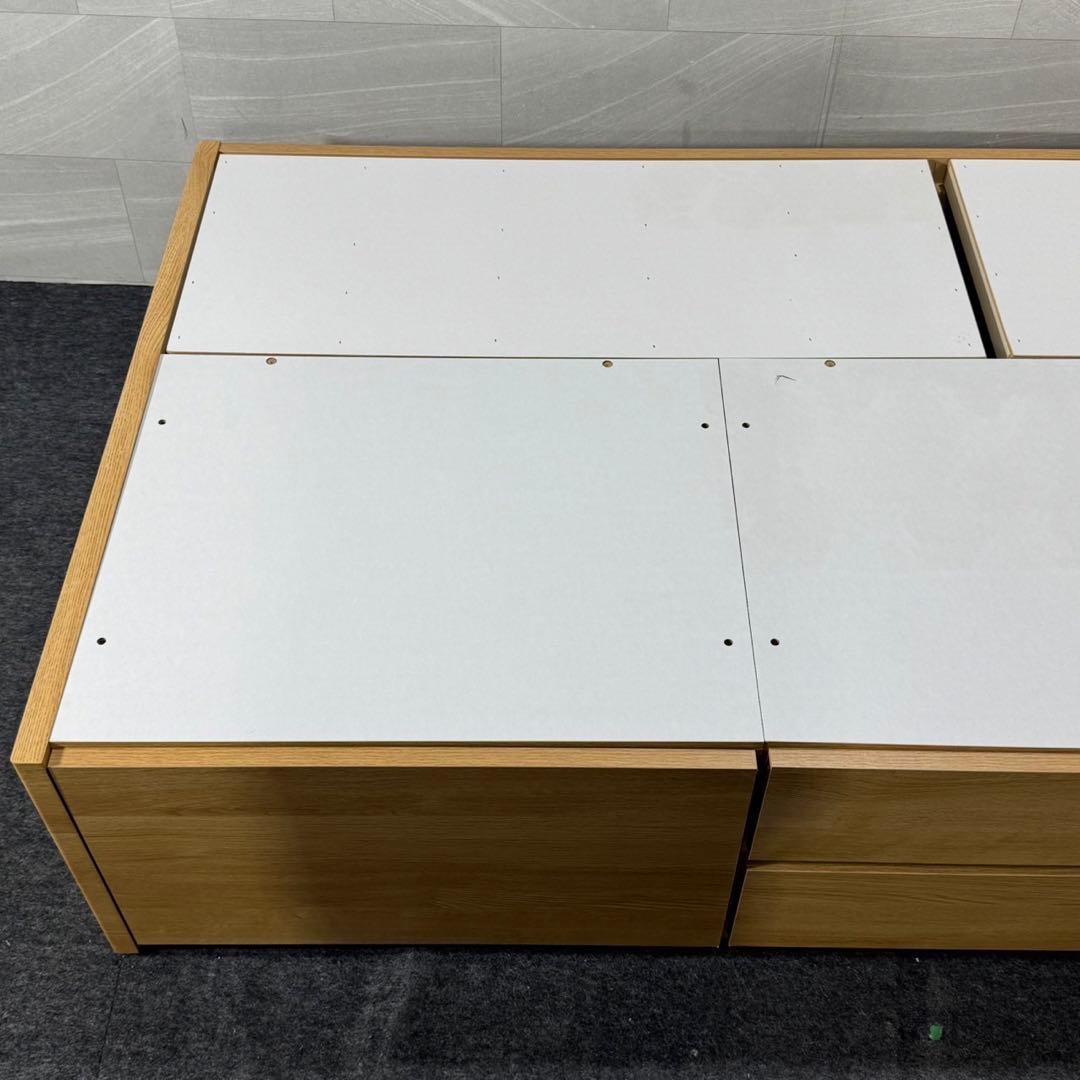 ニトリ シングル ベッドフレーム ジオチェスト 収納 格安 d5065