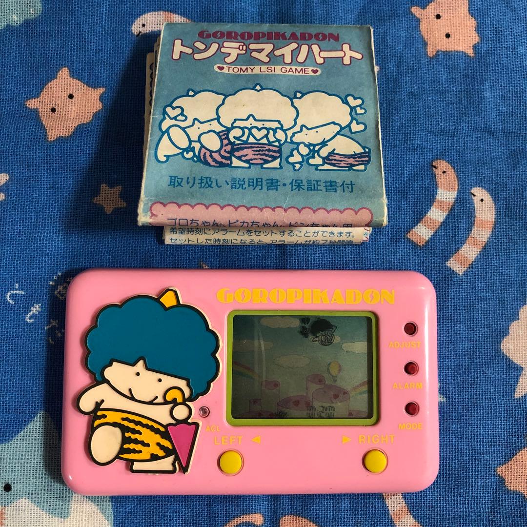 希少　トミー　LSIゲーム　ゴロピカドン　トンデマイハート　サンリオ　説明書付き