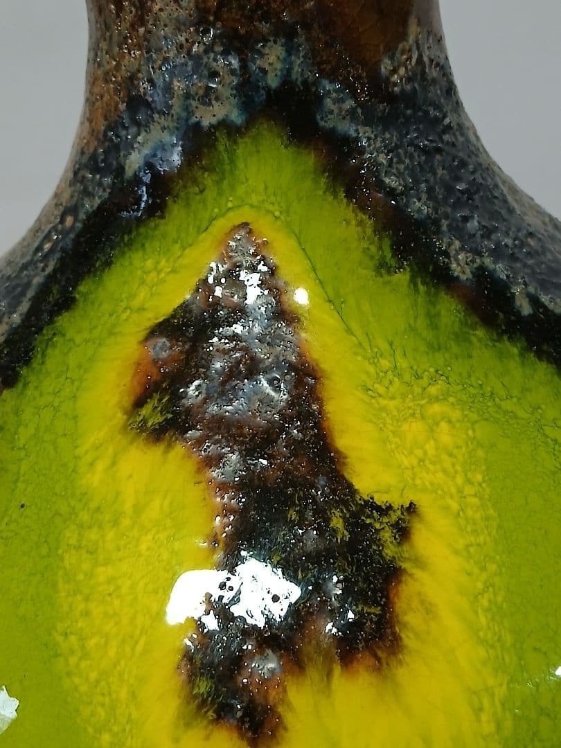 ヴィンテージ 花瓶　花器　フラワーベース　高さ25cm横22cm